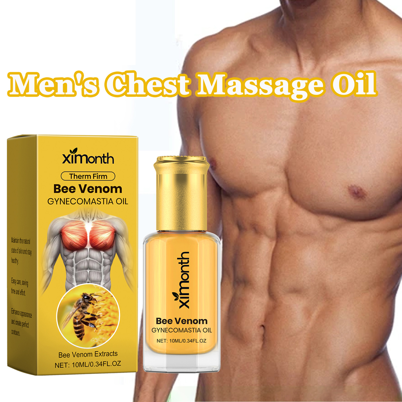 Body Oil - Huile de Massage de poitrine pour