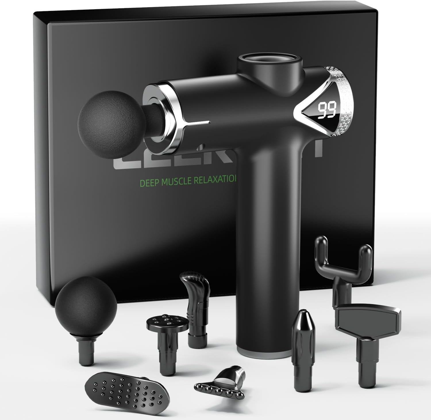 Massage Gun - Pistolet de massage musculaire professionnel pour