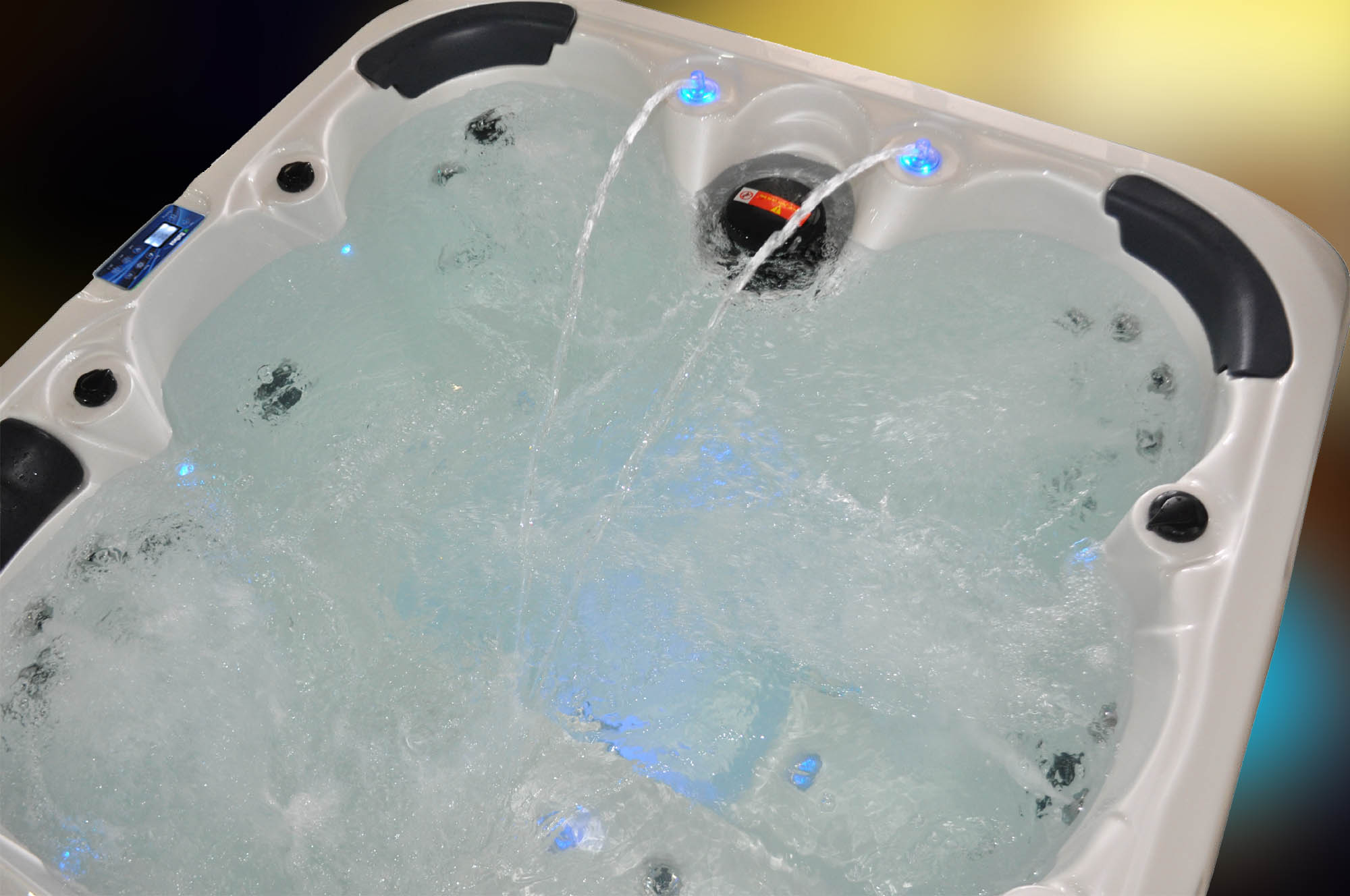 Bain à remous en acrylique, 2- - Hot Tub avis et prix