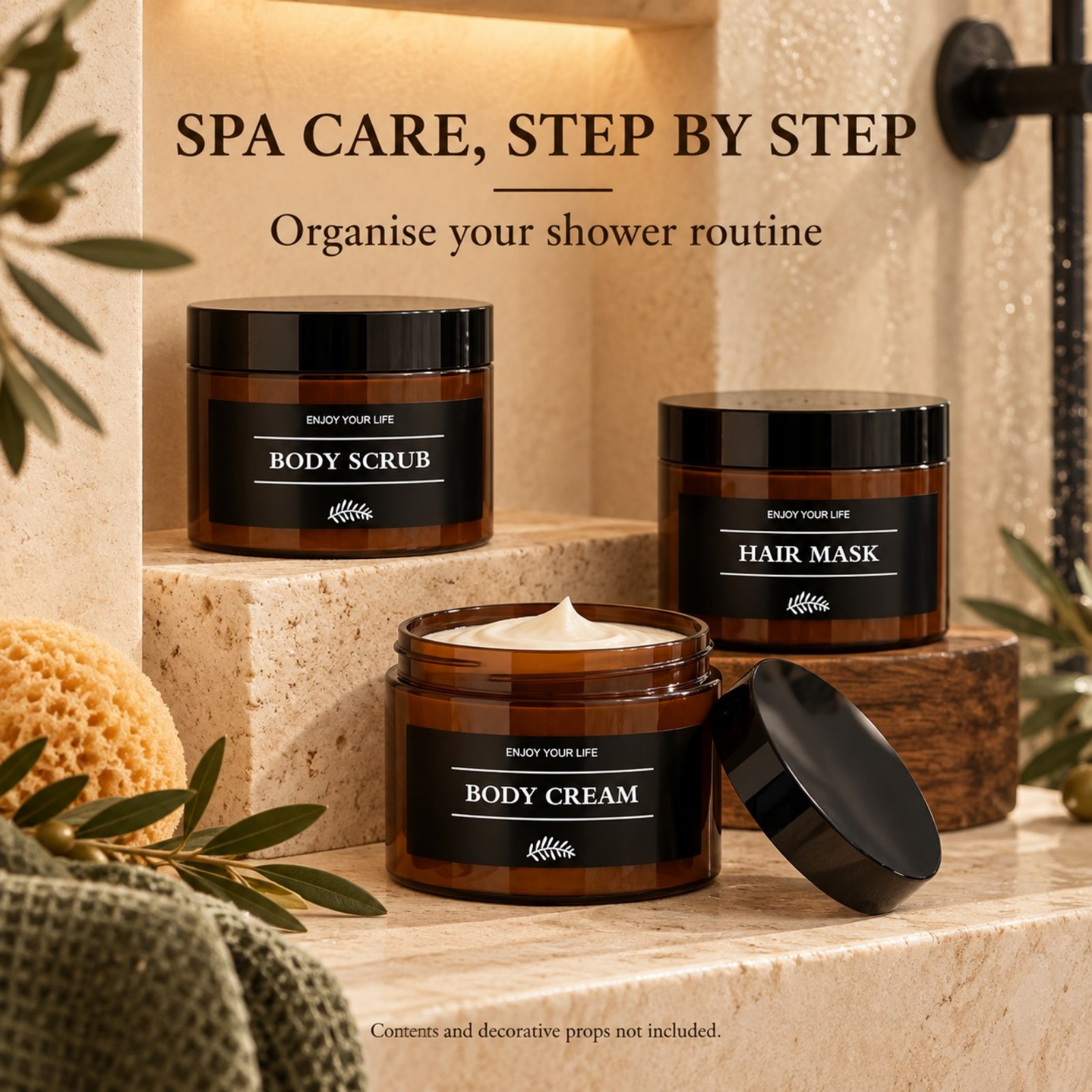 Bocaux de rangement pour salle - Bath Salts avis et prix