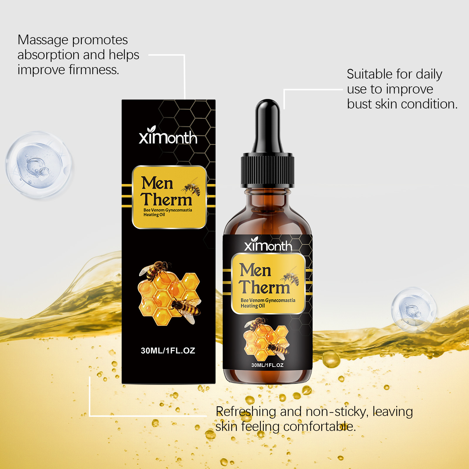 Sérum remodelant la poitrine p - Body Oil avis et prix