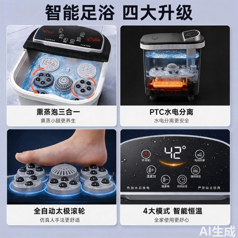 Baignoire électrique pour les  - Spa Massager avis et prix