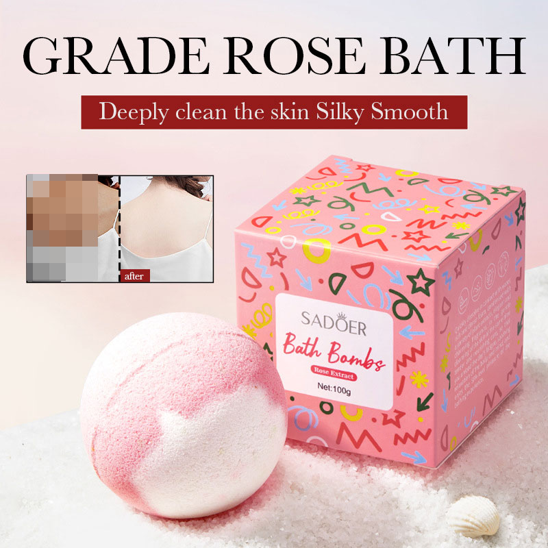 Boule de sel SADOER Rose boule - Bath Salts avis et prix