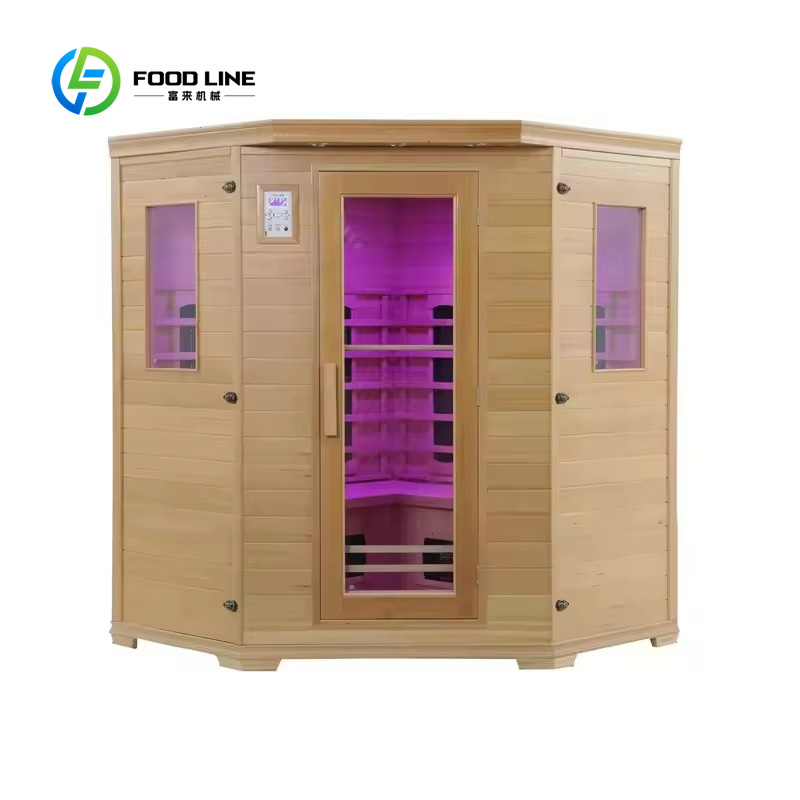 Sauna d'angle infrarouge loint - Spa Wellness Gym avis et prix