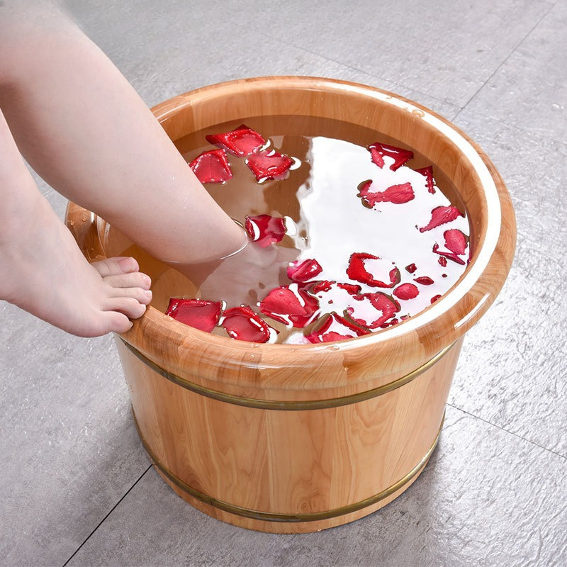 Baignoire de pieds en bois mas - Foot Spa avis et prix