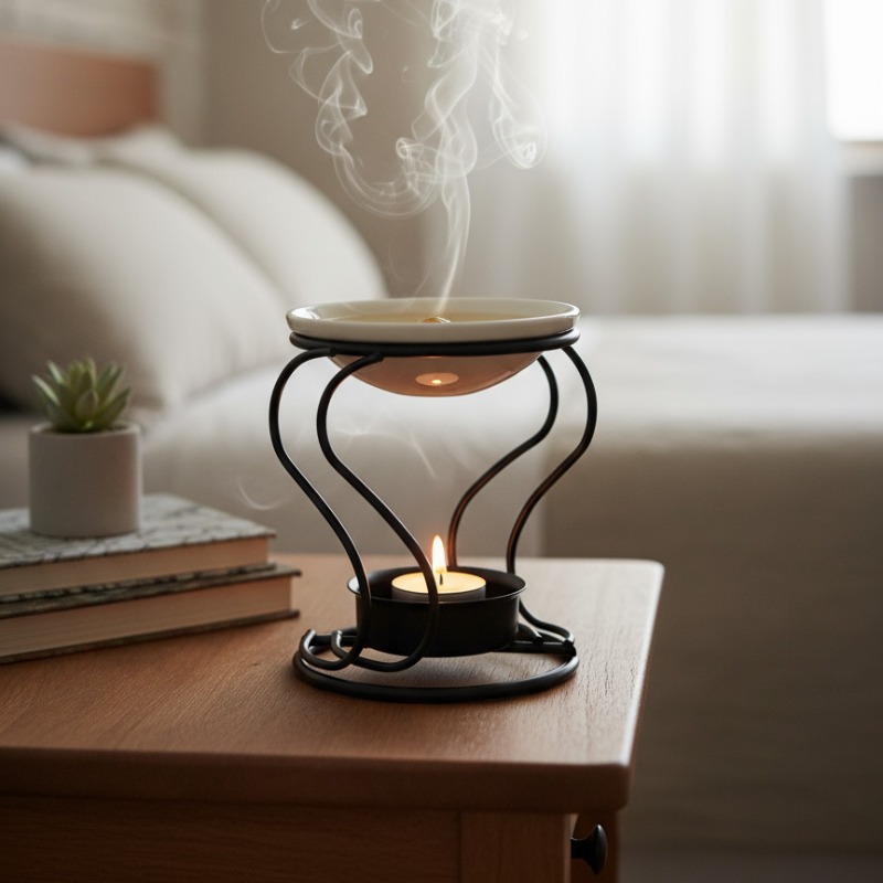 Bougie chauffe-plat en métal e - Wax Warmer avis et prix