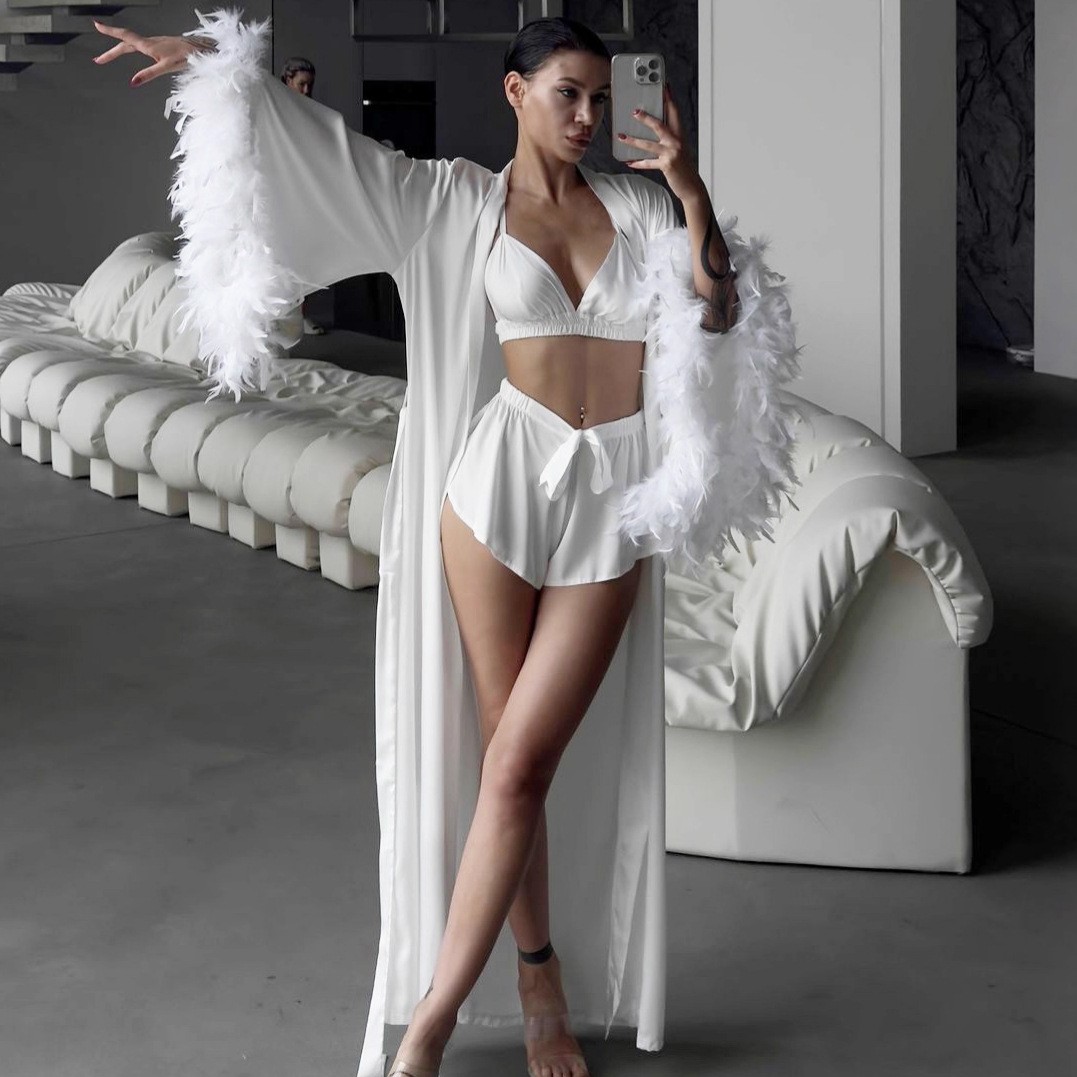 Ensemble de trois robes à bord - Bathrobe avis et prix