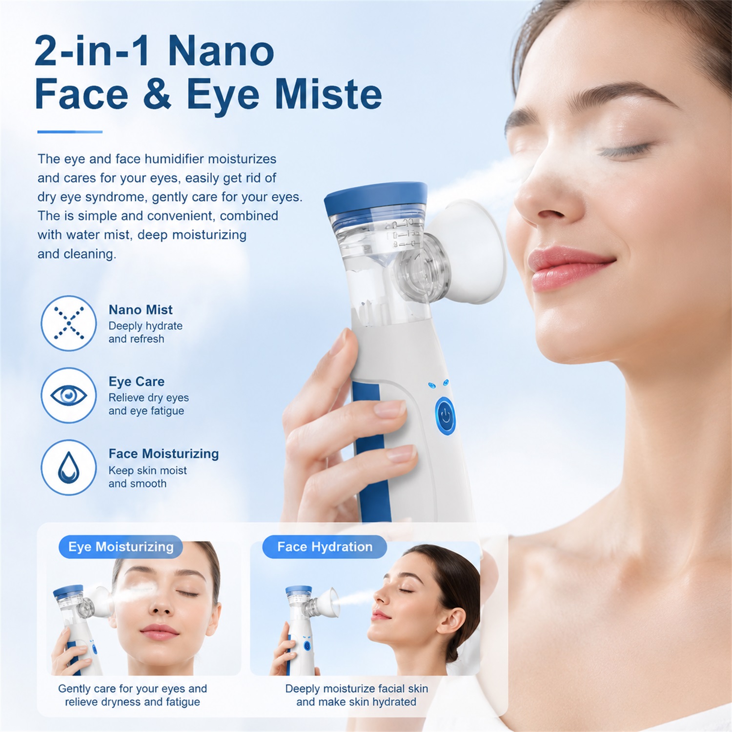 Nano-brumisateur facial portab - Face Steamer avis et prix