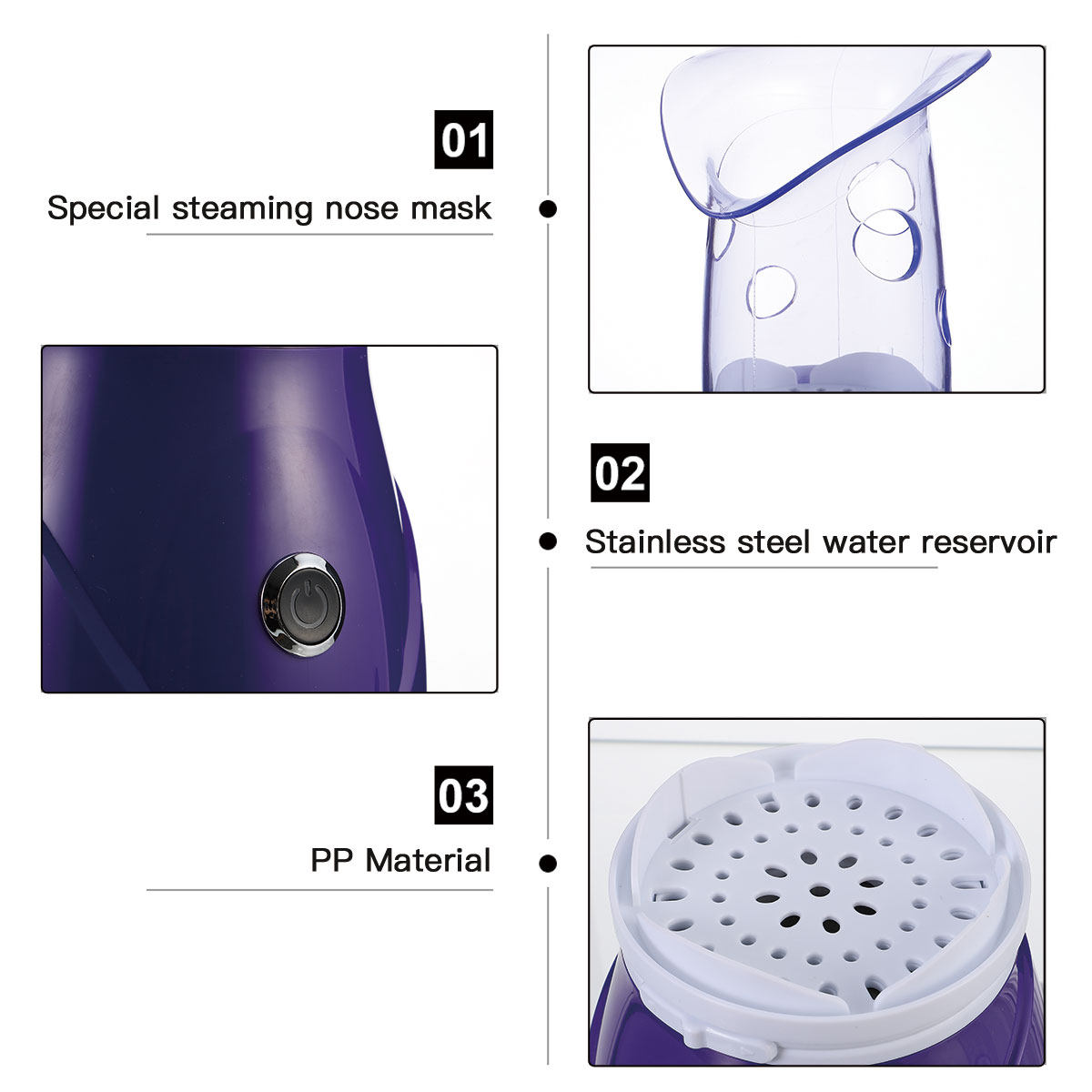 Vaporisateur facial Nano, vapo - Face Steamer avis et prix