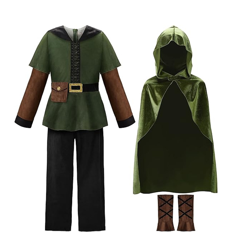Cape à capuche médiévale, Robe - Bathrobe avis et prix